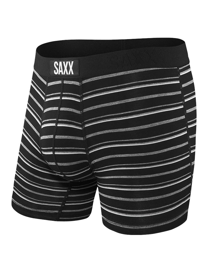 Black Coast Stripe Front SAXX Vibe Slim Fit - No Fly Boxer Brief SXBM35