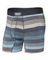Hazy Stripe- Washed Blue Front SAXX Vibe Slim Fit - No Fly Boxer Brief SXBM35