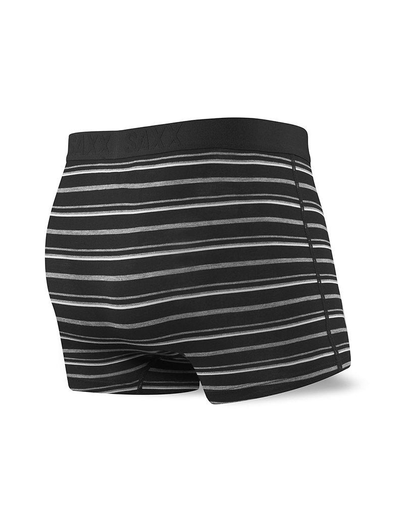 Black Coast Stripe Back SAXX Vibe Trunk Underwear Black Coast Stripe SXTM35
