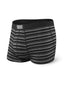 Black Coast Stripe Front SAXX Vibe Trunk Underwear Black Coast Stripe SXTM35