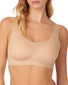 natural front Le Mystere Smooth Shape Wireless Bra 7312