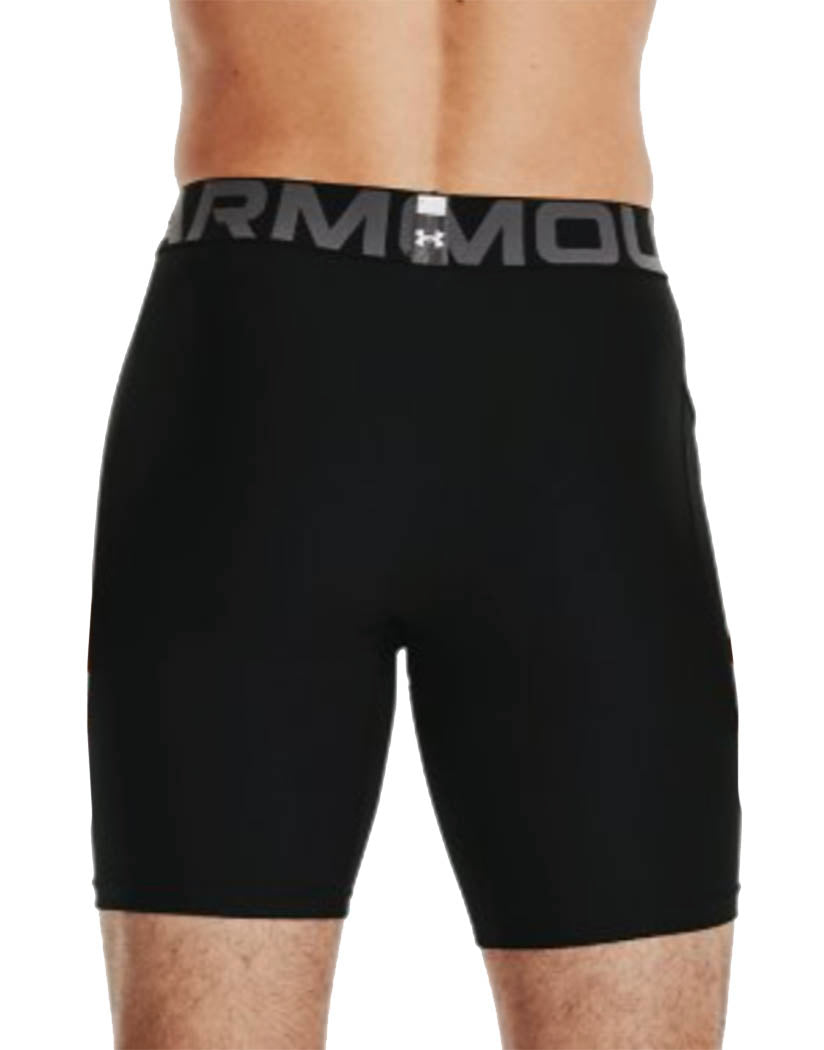 Black/White back Under Armour HeatGear Shorts 1361596