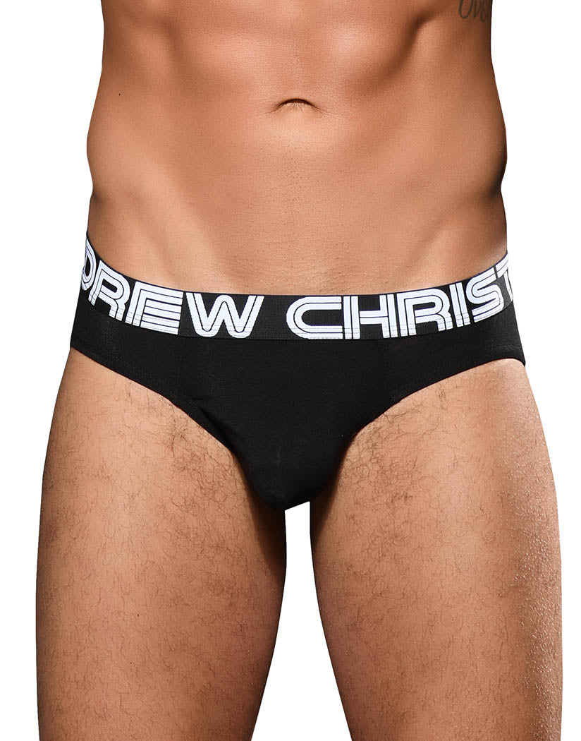 Black Front Andrew Christian Almost Naked Bamboo Brief 92149