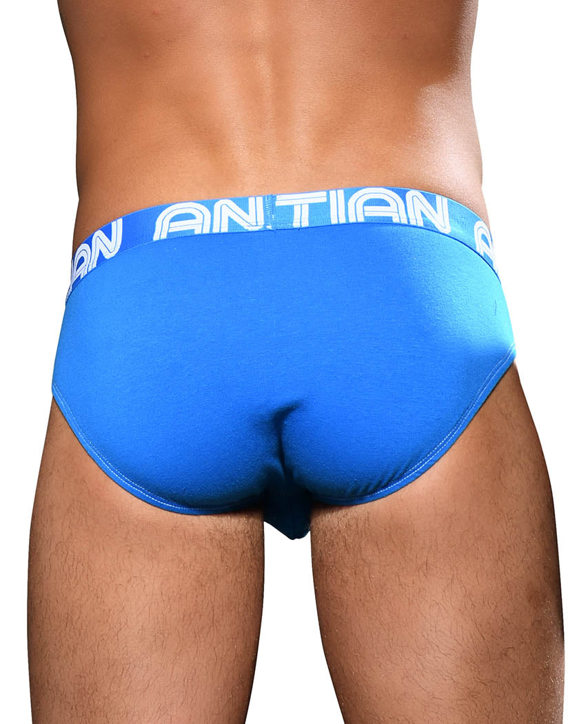 Electric Blue Back Andrew Christian Almost Naked Bamboo Brief 92149