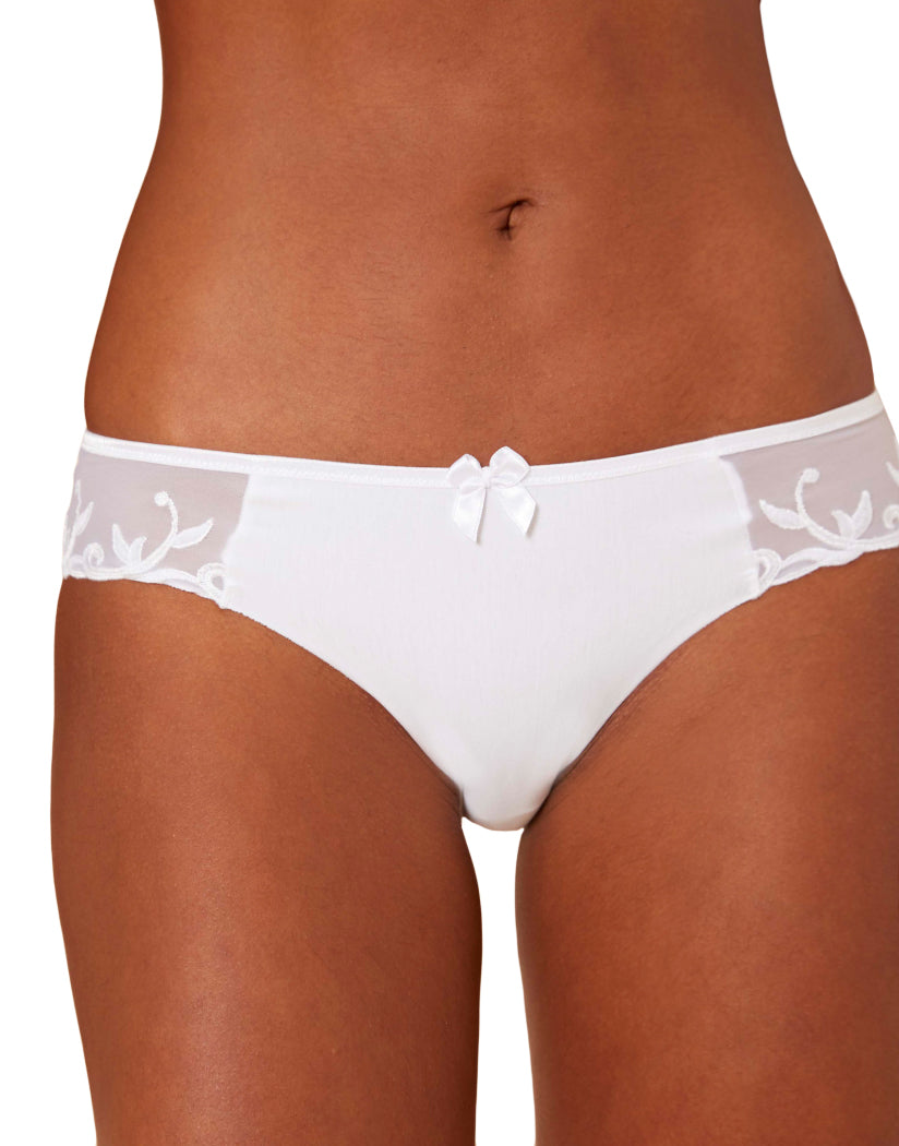 White Front Simone Perele Andora Cotton Bikini 131725