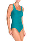 Binding Green Side TOGS Square Neck One-Piece Swimsuit 1035123