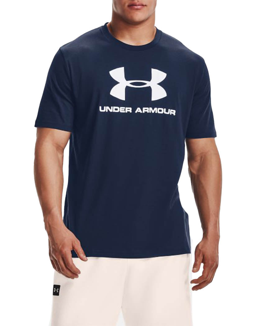 Academy/White Front Under Armour Sportstyle LOGO SS 1329590