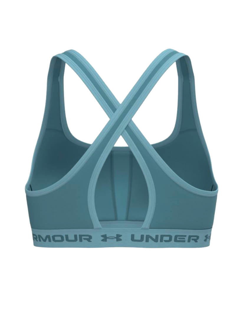 Cloudless Sky/ Opal Blue/ Cloudless Sky Back Under Armour Crossback Mid Bra 1361034