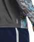Hydro Camo/ Pitch Gray Side Under Armour Iso-Chill Shrbrk Camo Hoodie 1361274