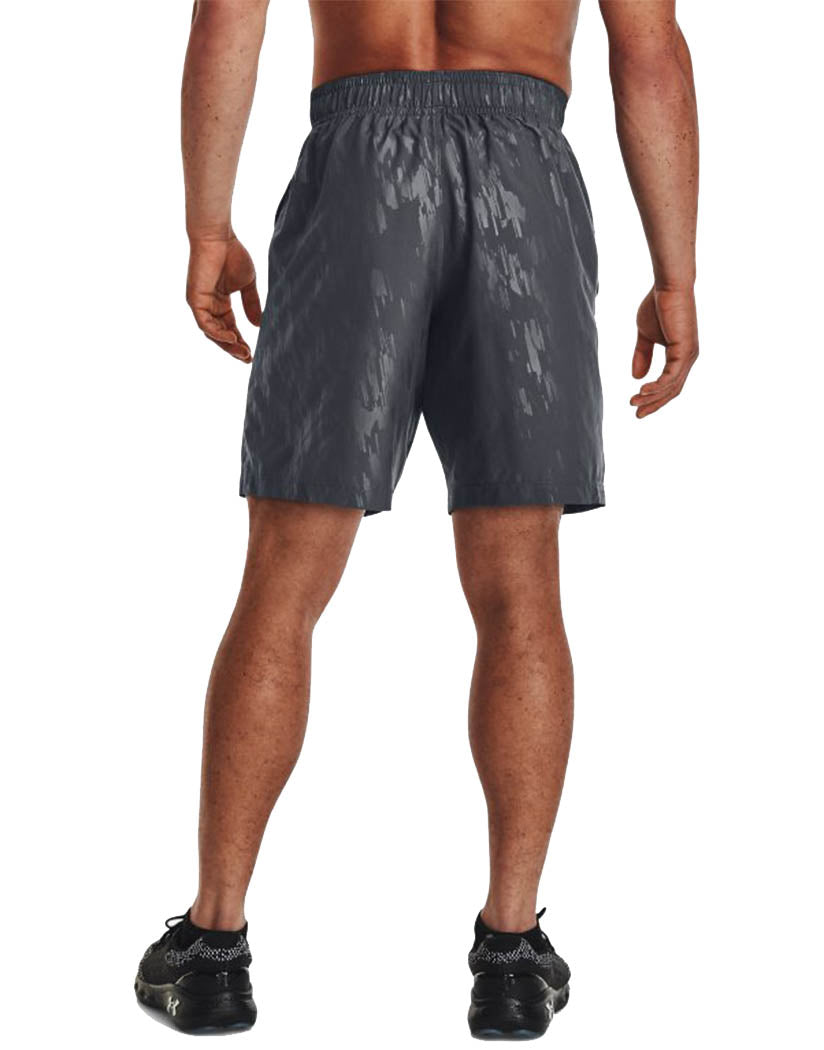 Pitch Gray/Black Back Under Armour Woven Emboss Shorts 1361432