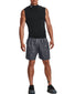 Pitch Gray/Black Front Under Armour Woven Emboss Shorts 1361432