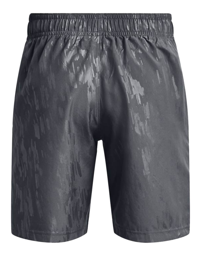 Pitch Gray/Black Back Under Armour Woven Emboss Shorts 1361432