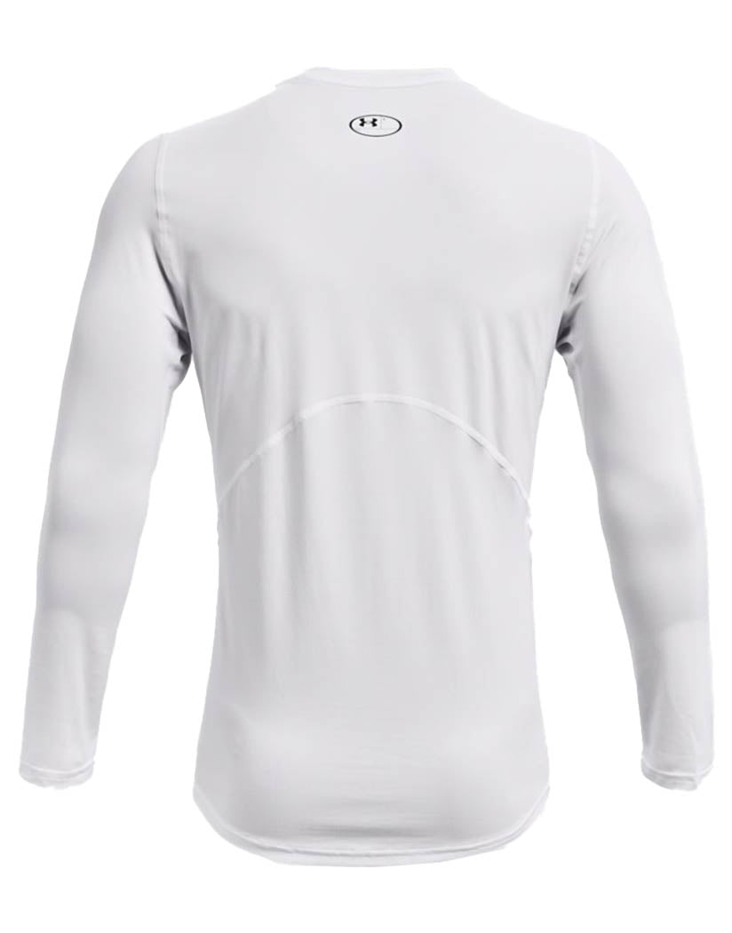 White/Black Back Under Armour HeatGear Armour Fitted LS 1361506