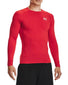 Red Front Under Armour HeatGear Armour Compression Long Sleeve 1361524