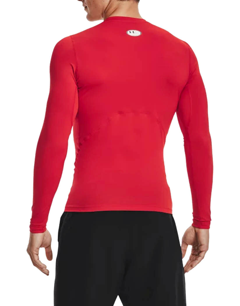Red Back Under Armour HeatGear Armour Compression Long Sleeve 1361524