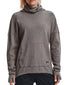 Concrete/Black Front Under Armour Waffle Funnel Hoodie 1365747