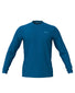 Cruise Blue/ Fresco Blue Front Under Armour Drift Tide Knit Long Sleeve Shirt 1370027