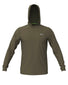 Tent/ Quirky Lime Front Under Armour Drift Tide Knit Hoodie 1370028
