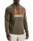 Tent/ Team Orange Front Under Armour Rival Terry Logo Hoodie 1370390