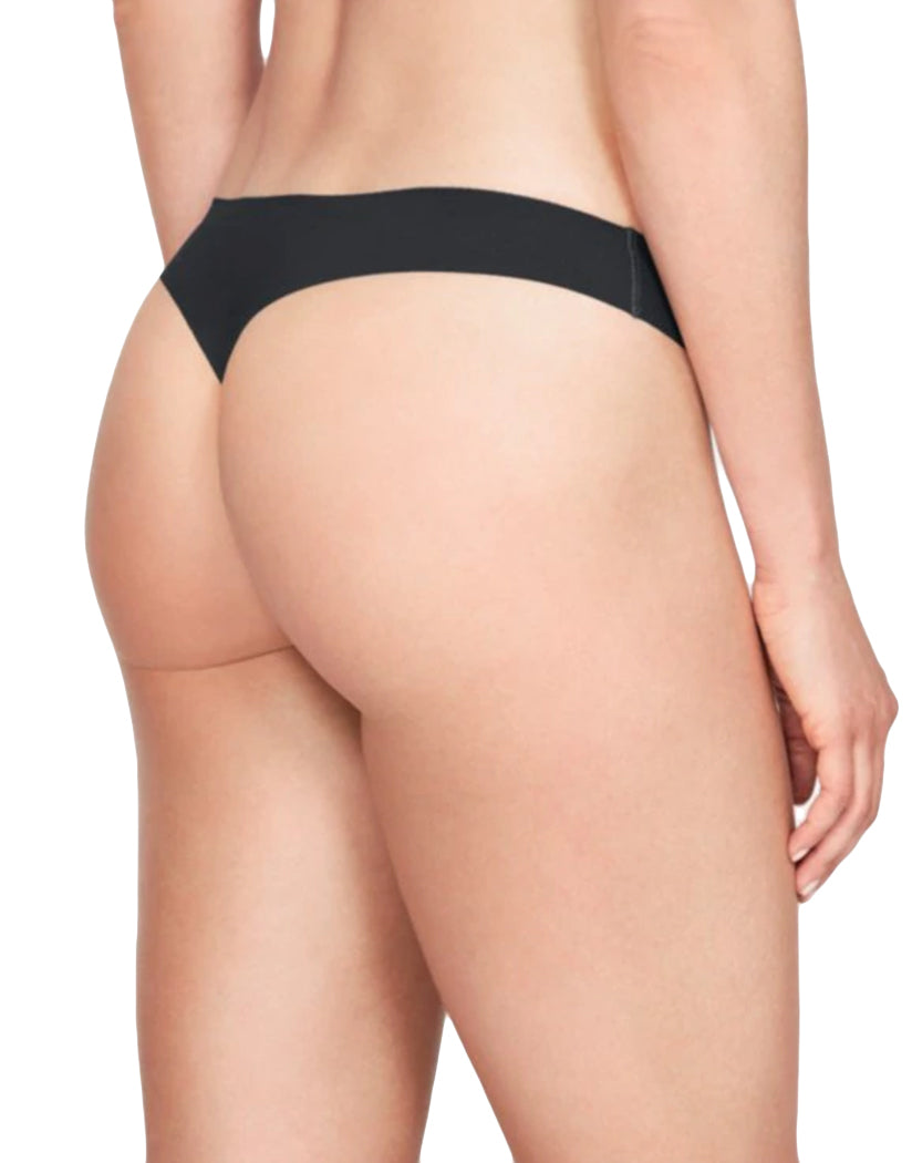 Black Back Under Armour PS Thong 3 Pack 1325615