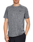 Graphite/Black Front Under Armour Tech 2.0 Short Sleeve Tee 1326413