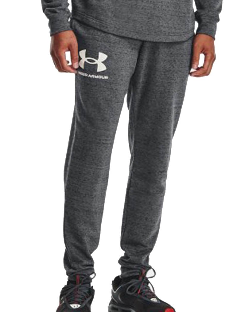 Onyx White/ Onyx White Front Under Armour Rival Terry Jogger 1361642
