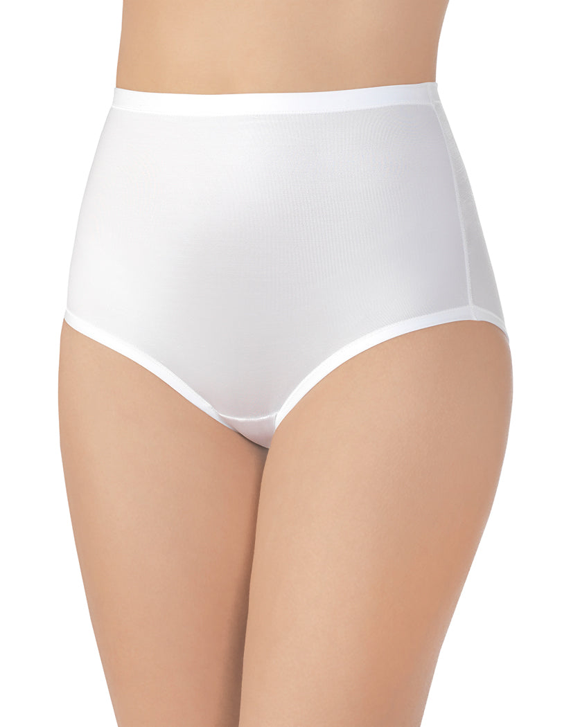 Star White Front Vanity Fair Body Caress Smoothing Brief 13138