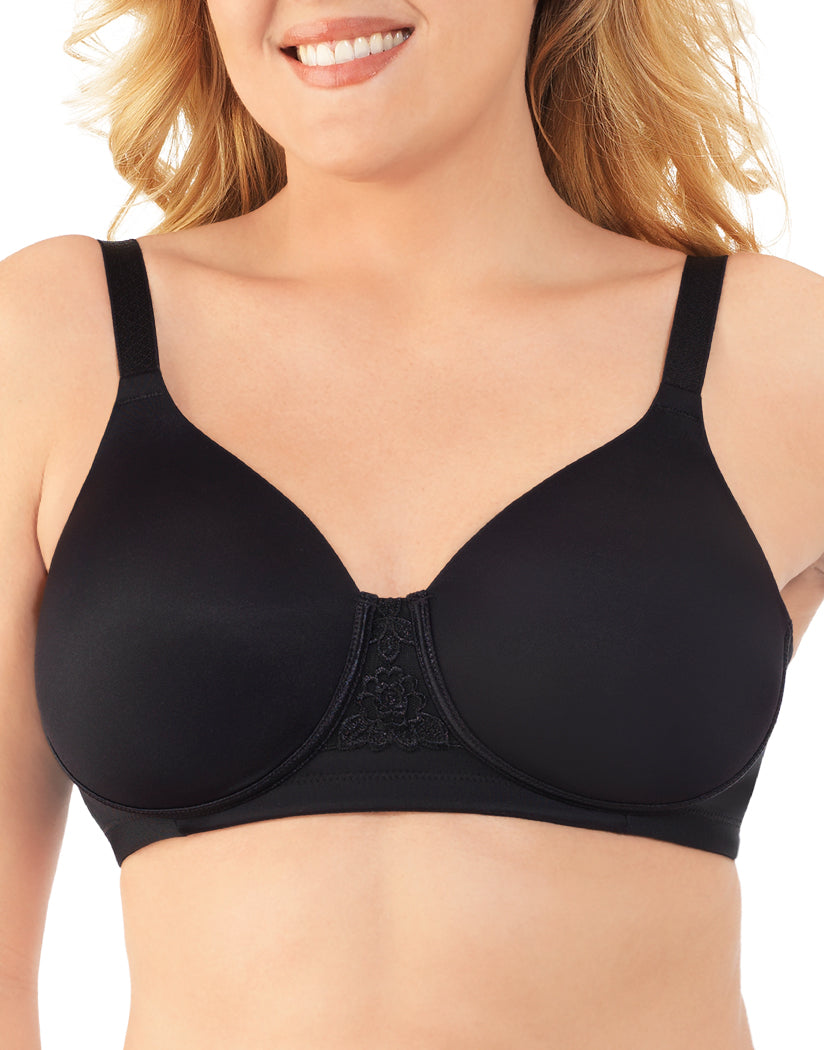 VanityFair Women's Cooling Touch Full Figure Wire Free Bra 71380, Black,  36D : : Clothing, Shoes & Accessories