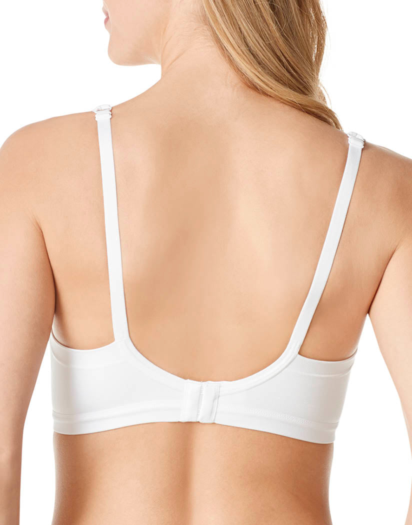 white back Warner's Easy Does It Wirefree No Bulge Bra RM3911A