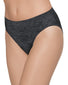Charcoal Heather Front Wacoal B-Smooth Seamless Hi-Cut Brief Charcoal Heather 834175