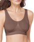 Deep Taupe Front Wacoal B-Smooth Wirefree Bralette with Removable Pads 835275