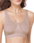 Rose Dust Front Wacoal B-Smooth Wirefree Bralette with Removable Pads 835275