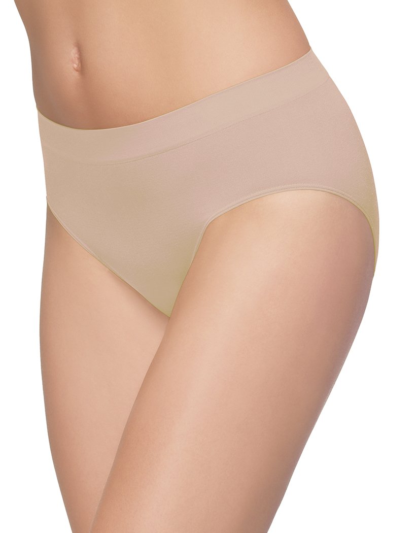 Rose Dust/ Deep Taupe/ Black Front Wacoal B-Smooth Seamless Brief 3-Pack 870175