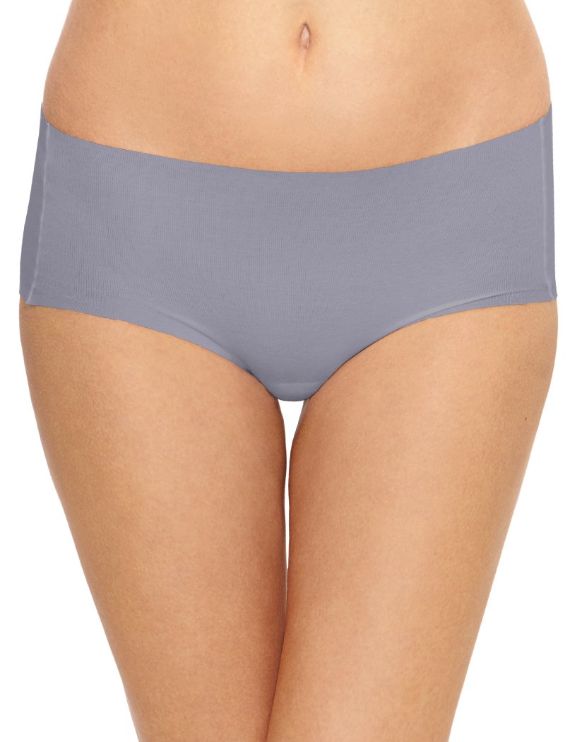 Lilac Gray Front Wacoal Beyond Naked Cotton Hipster 870259