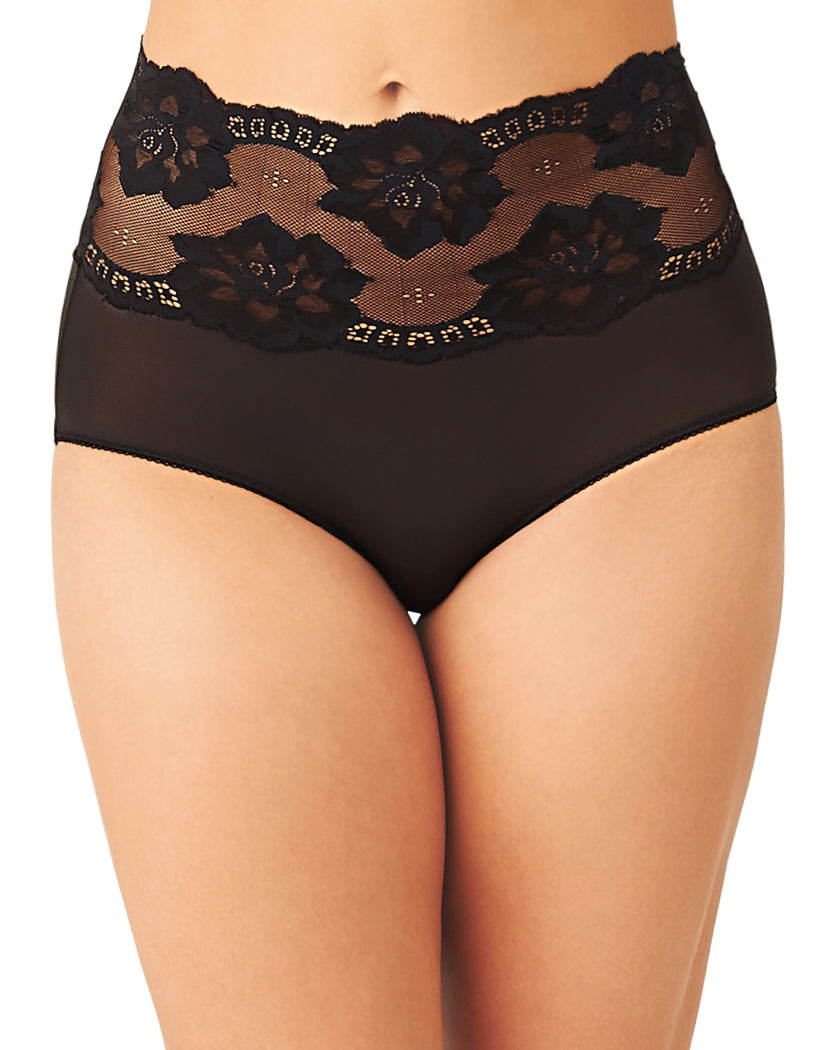Black Front Wacoal Light And Lacy Brief 870363