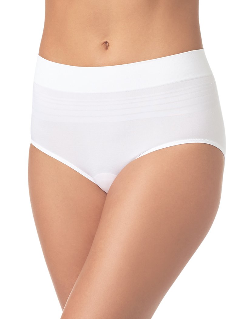 White Front Warner's No Pinching No Problems Seamless Brief Panty RS1501P