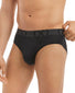 Black Front 2xist 3-Pack No Show Brief X10020