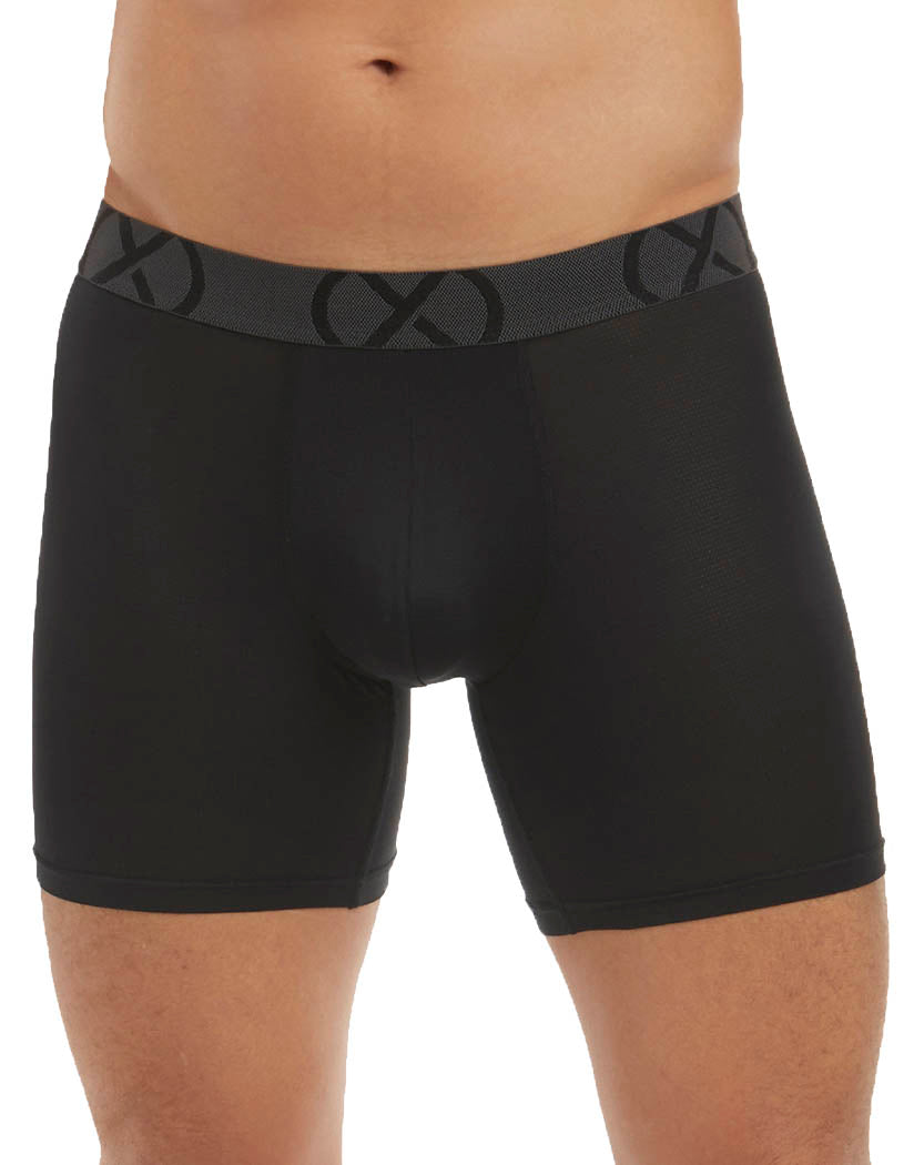 Black Front 2xist 3-Pack Boxer Brief X10066