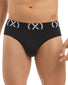Black Front 2xist 3-Pack No Show Brief X20020