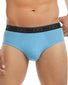 Varsity Navy/Surf The Web/Alaskan Blue Front 2xist 3-Pack No Show Brief X40020