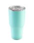 Silver/Tiffany Blue Front Travel Coffee Mug GWP