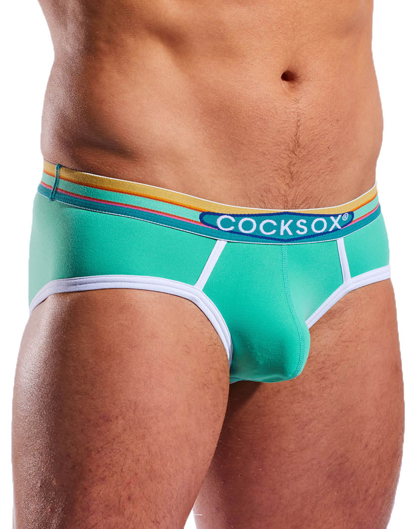 Clearwater Green Side Cocksox Sports Brief CX76N