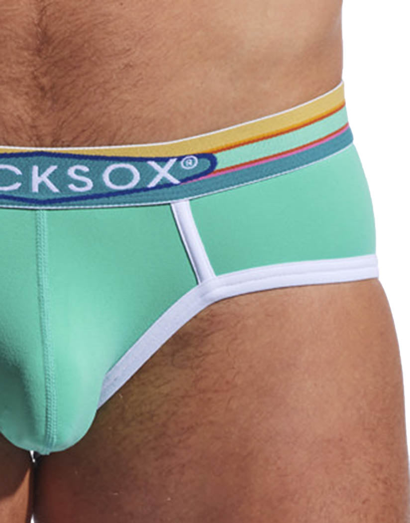 Clearwater Green Front Cocksox Sports Brief CX76N
