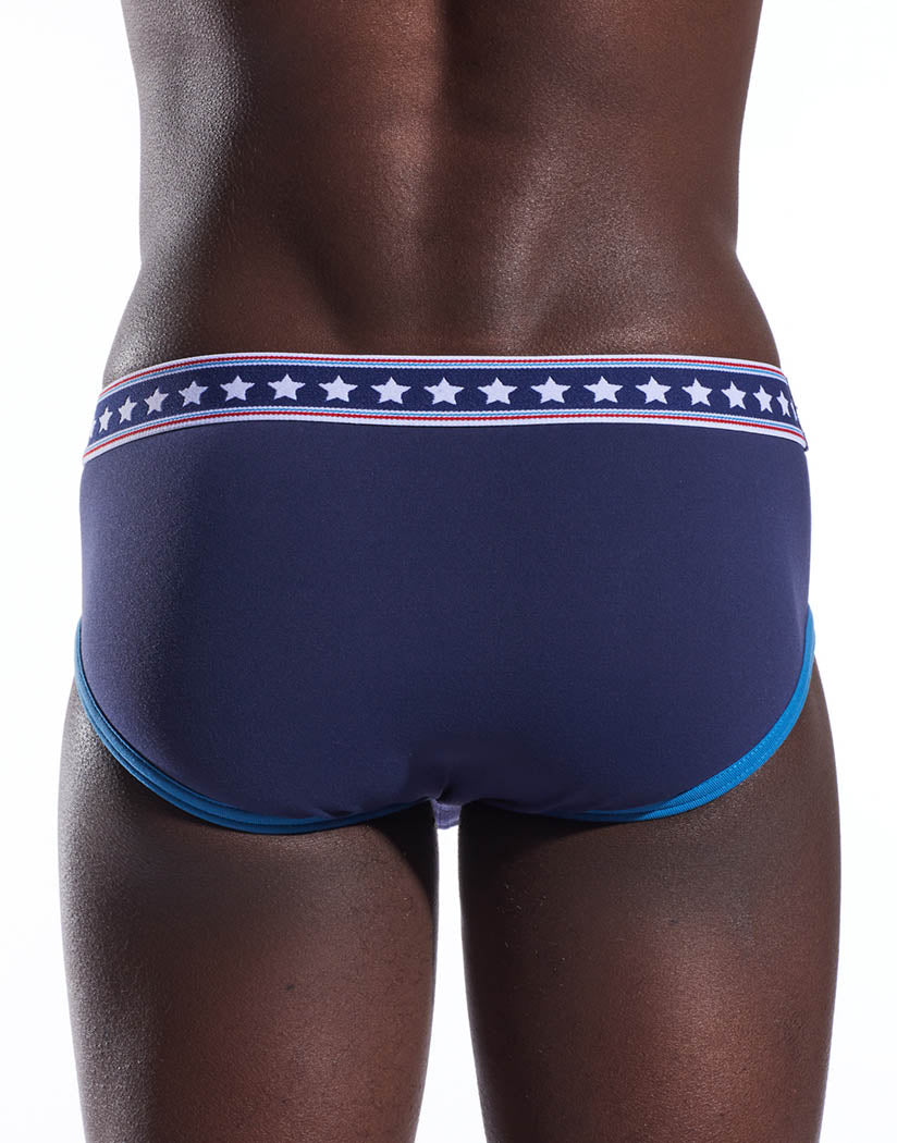 Patriot Blue Back Cocksox American Collection Solid Sports Brief CX76N