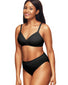 Black Front How Perfect Wirefree Contour Bra