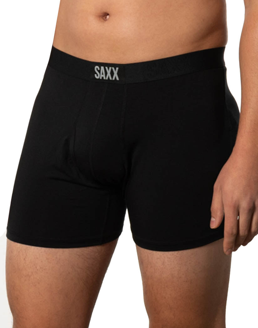 Black Front Saxx Ultra Boxer Brief Fly SXBB30F